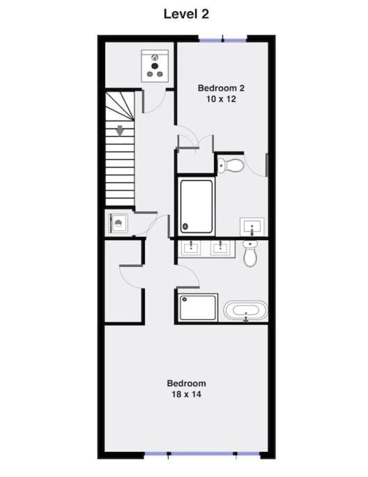 Stunning Duplex Condo #1 - Downtown River North 시카고 외부 사진